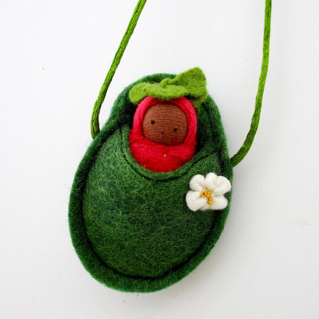 Fairyshadow Strawberry Baby Necklace, Green