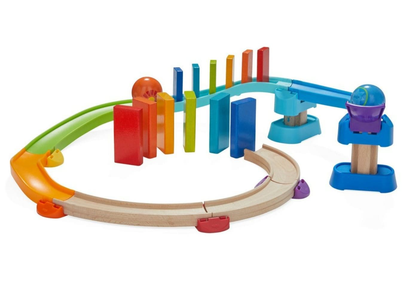 HABA Kullerbu Kringel Domino Play Track Starter Set