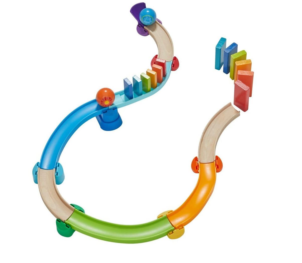 HABA Kullerbu Kringel Domino Play Track Starter Set