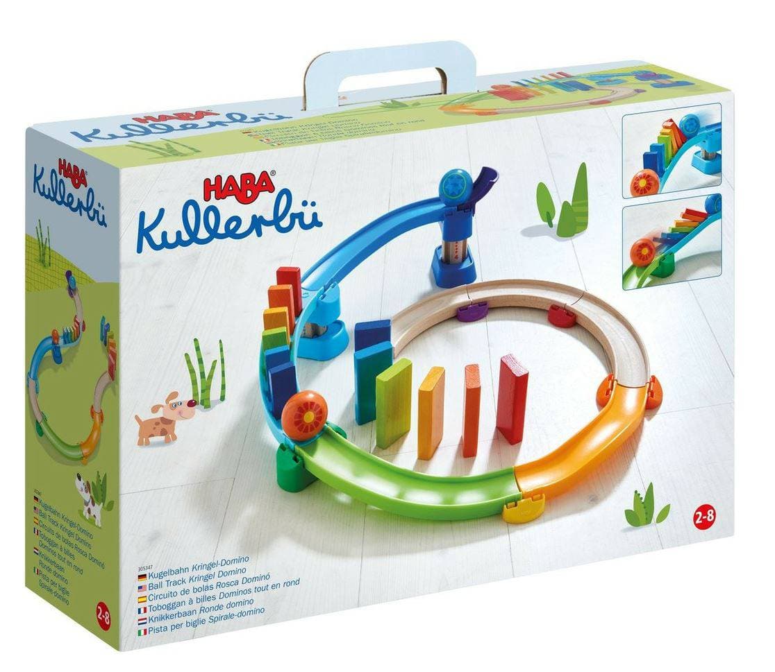 HABA Kullerbu Kringel Domino Play Track Starter Set