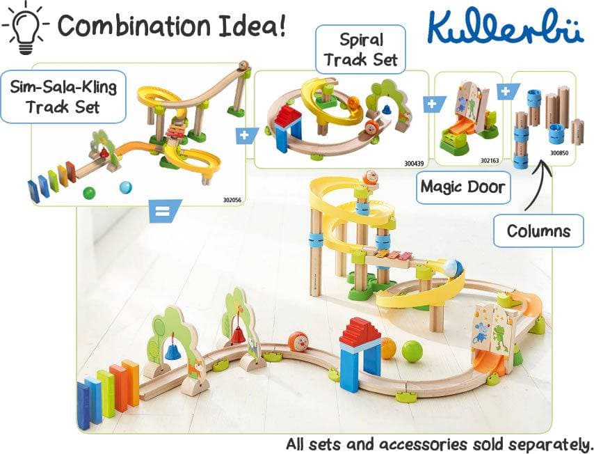 HABA Kullerbu Spiral 26 Piece Starter Track Set