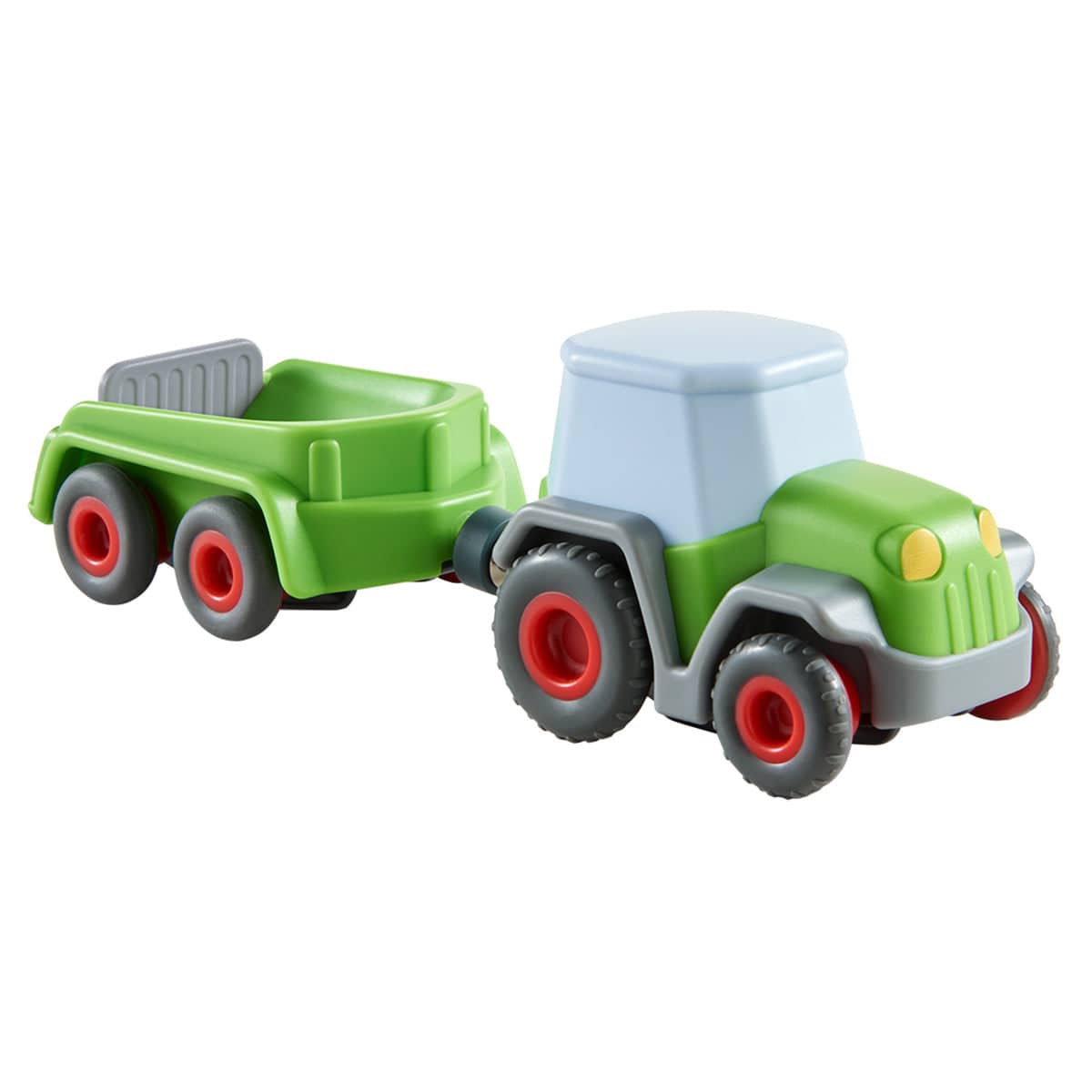 HABA Kullerbu Tractor and Trailer with Momentum Motor