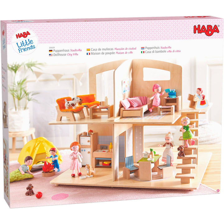HABA Little Friends Puppenhaus-Zubehör Spielset Siegerpodest (Neu Und