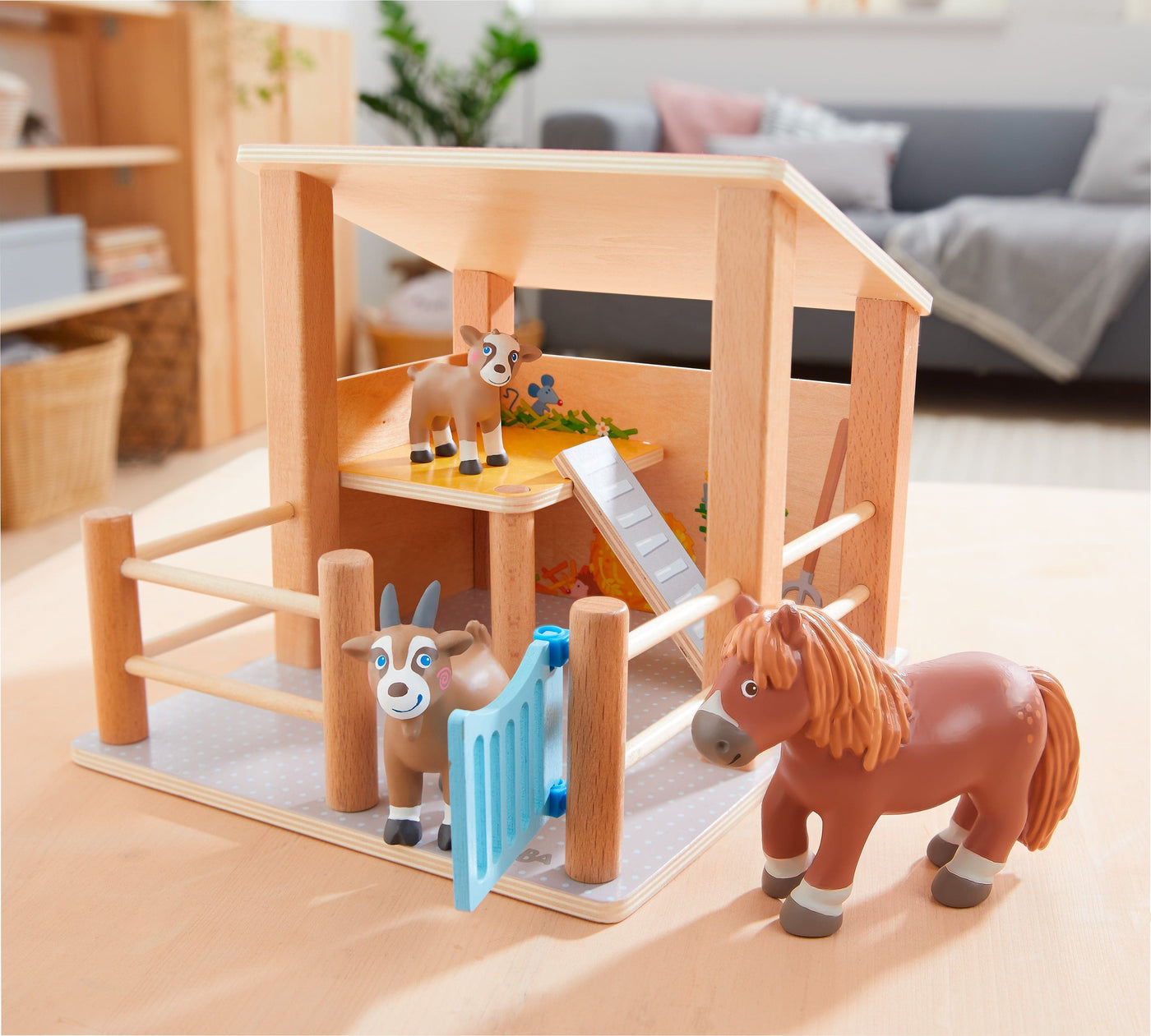 HABA Little Friends Petting Zoo with Farm Animals