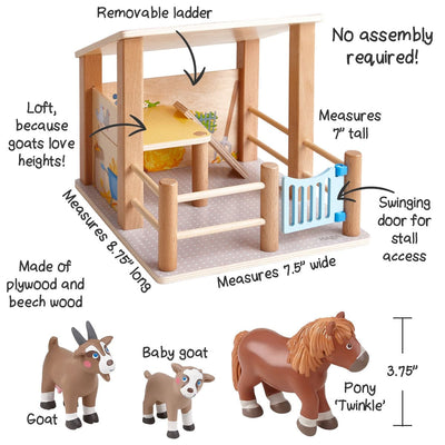 HABA Little Friends Petting Zoo with Farm Animals