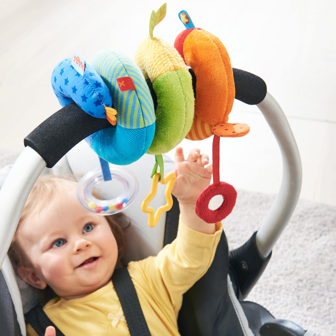 Rainbow Activity Spiral Stroller & Car Seat Toy – My Toy Wagon