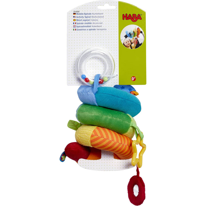 Rainbow Activity Spiral Stroller &amp; Car Seat Toy