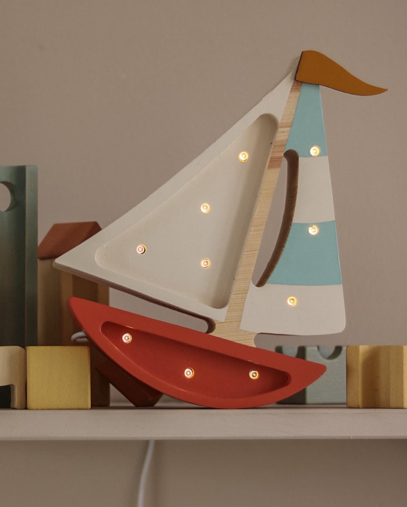 Little Lights Mini Sailboat Lamp