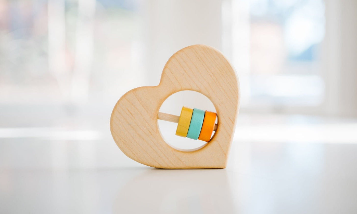 Bannor Heart Baby Rattle