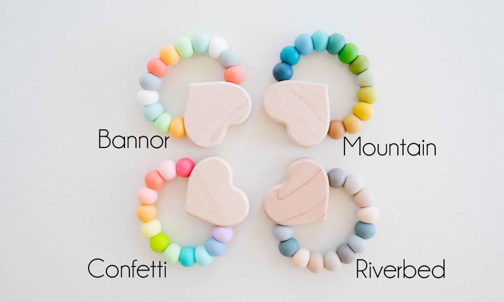 Bannor Heart Charm Teether