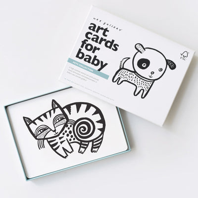Art Cards for Baby - Pets Collection