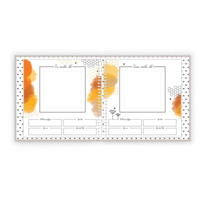 Lucy Darling Honey Bee Luxury Memory Baby Book
