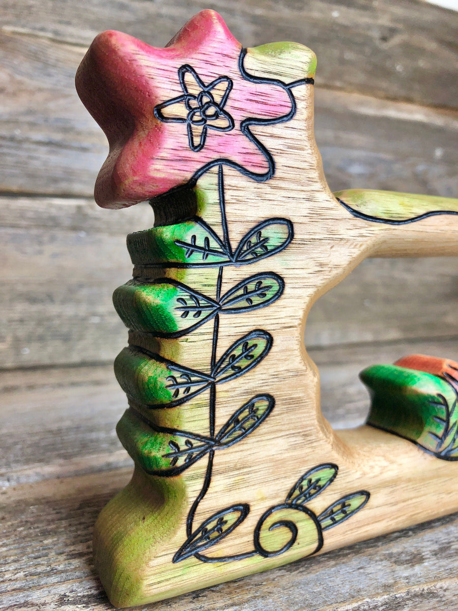 Wooden Jungle Perch Toy