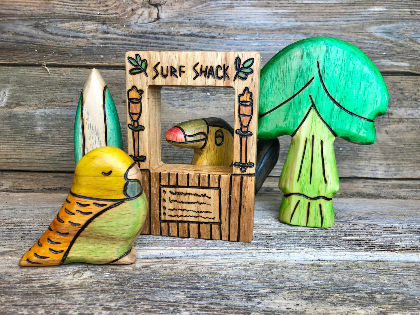 PREORDER - Wooden Surf Shack Toy