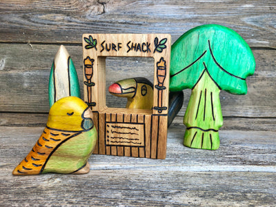 PREORDER - Wooden Surf Shack Toy