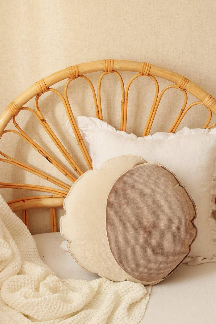 “It's late on Stinson Beach” Moon Pillow