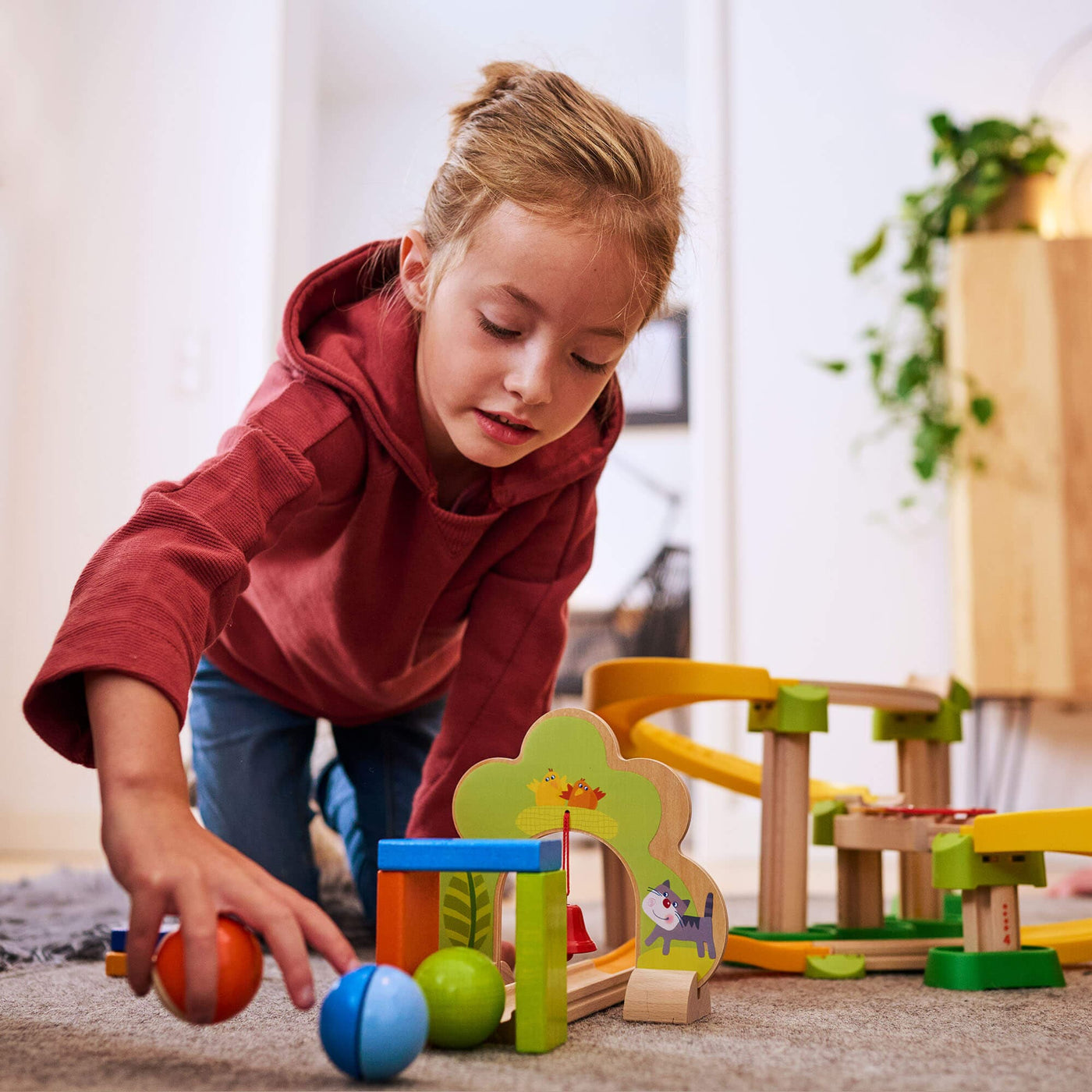 HABA Kullerbu Sim-Sala-Kling Wooden Track Set