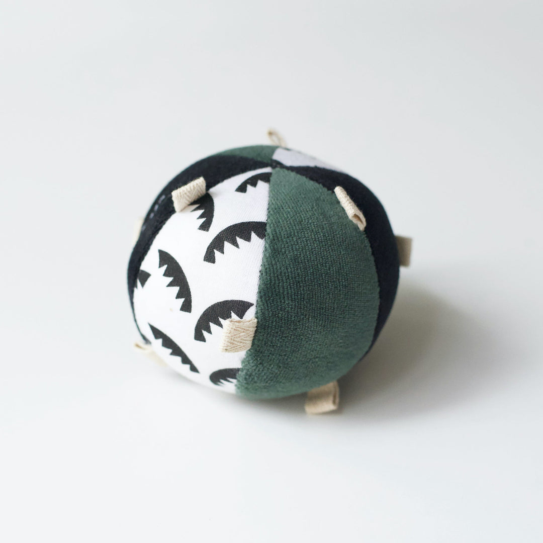 Jungle Leaves Clutch and Taggy Ball Bundle