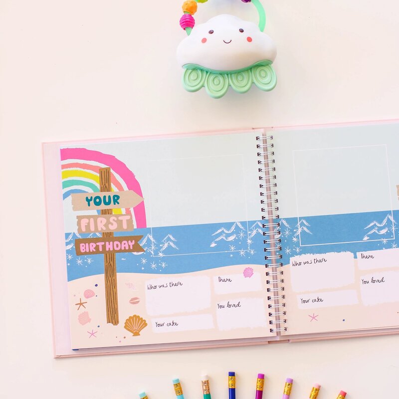 Lucy Darling Little Beach Babe Memory Baby Book