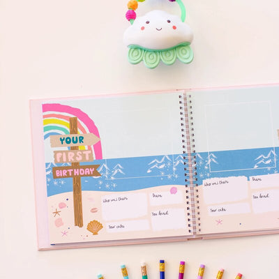 Lucy Darling Little Beach Babe Memory Baby Book