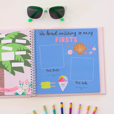 Lucy Darling Little Beach Babe Memory Baby Book