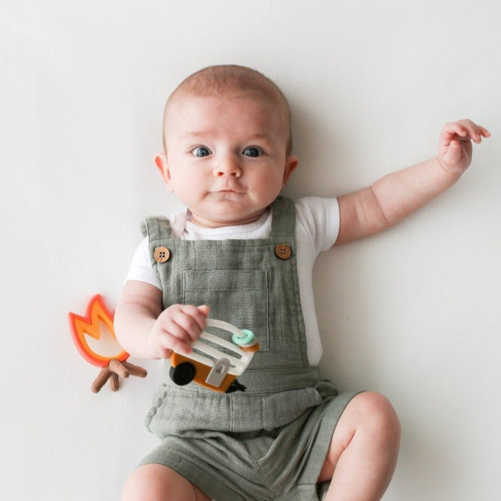 Lucy Darling Little Camper Baby Teether Toy Set