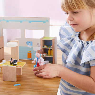 HABA Little Friends Vet Clinic Play Set with Rebecca Doll