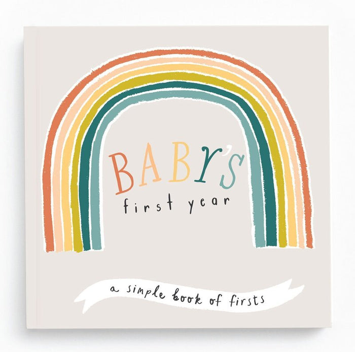 Lucy Darling Little Rainbow Memory Baby Book