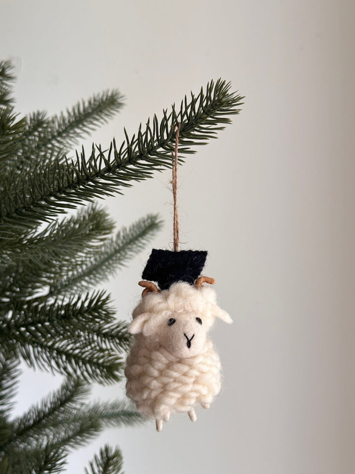 Mini Graduate Ram Ornament