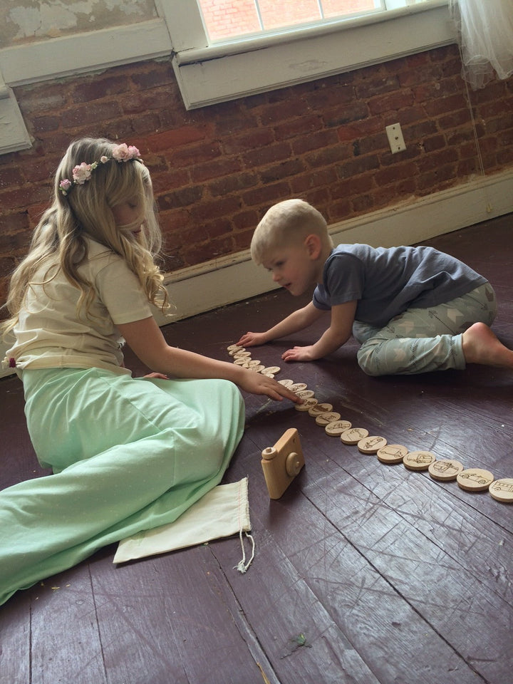 Bannor Mini Sight Words Matching Tiles