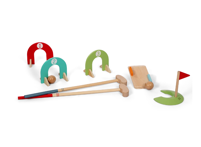 MamaMemo Wooden Mini Golf Set