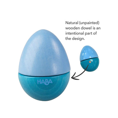 HABA Set of 5 Wooden Musical Eggs