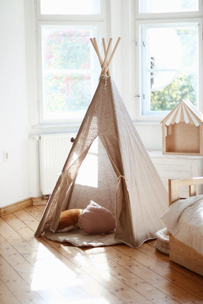 “Natural Linen” Teepee Tent