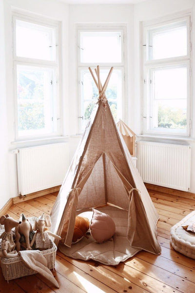 “Natural Linen” Teepee Tent