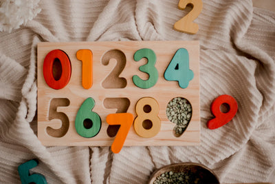 Q Toys Colorful Number Puzzle