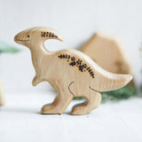 Wooden Parasaurolophus · view 1