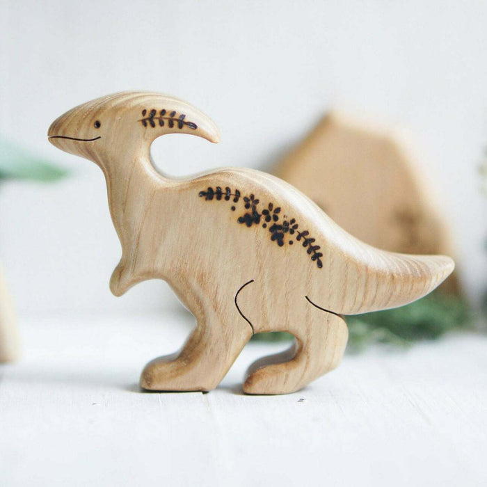 Wooden Parasaurolophus