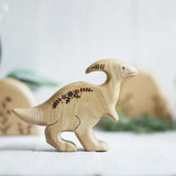 Wooden Parasaurolophus · view 2