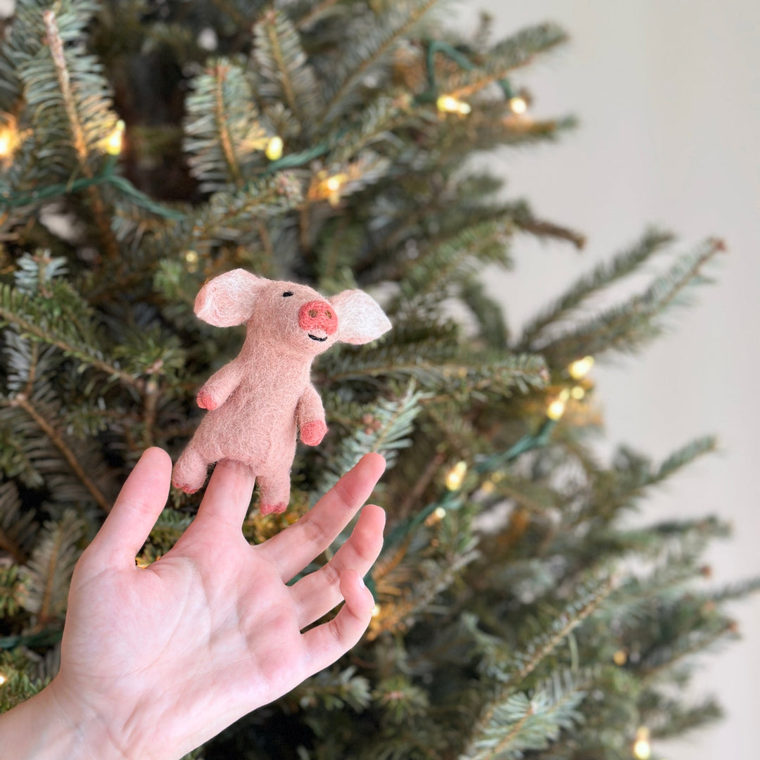 Pig Finger Puppet