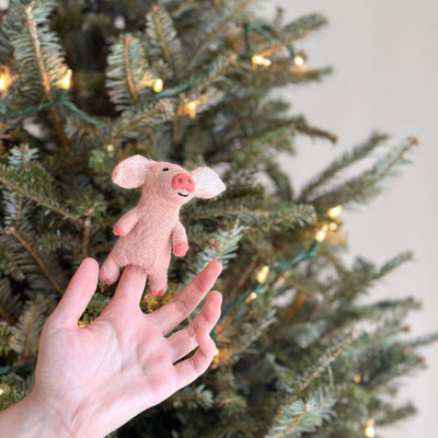 Pig Finger Puppet
