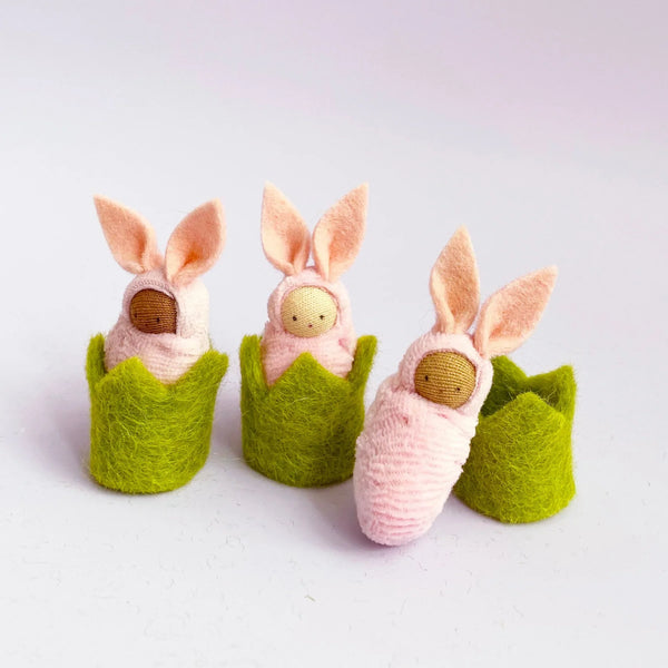 Pre-Order Fairyshadow Bunny Rabbit Baby in a Hedge Cozy