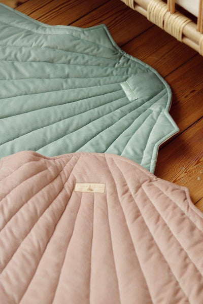 Velvet “Powder Pink” Shell Mat