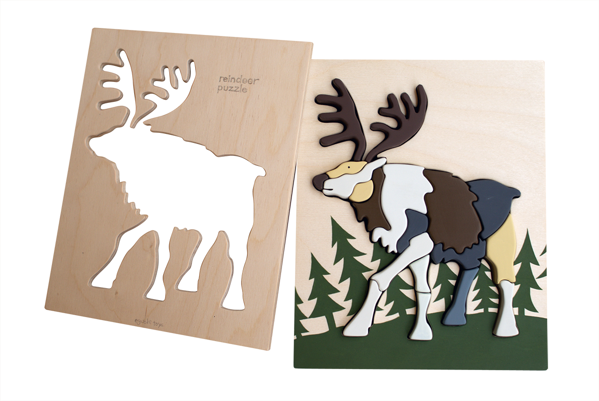 Eguchi Toys Reindeer Puzzle
