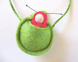 Fairyshadow Love Bug in Leaf Necklace, Assorted Colors · view 5