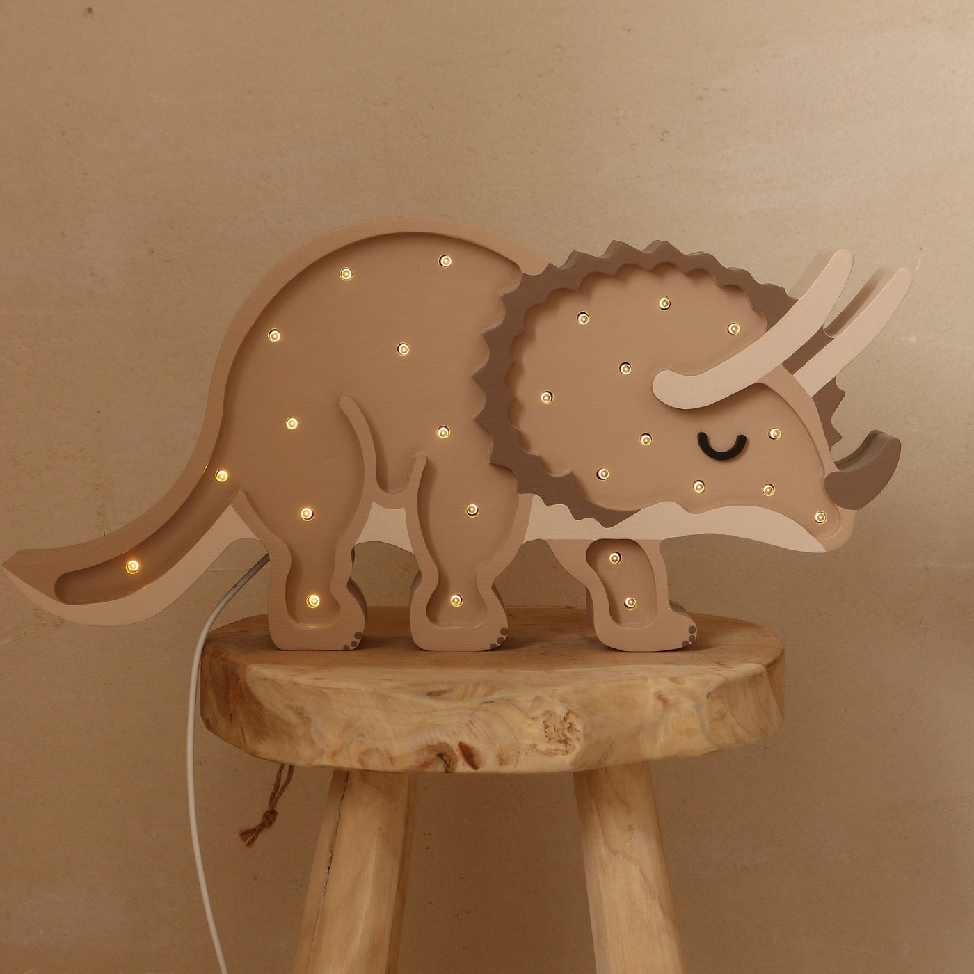 Little Lights Triceratops Dinosaur Lamp