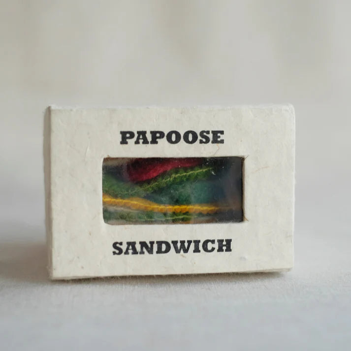 Papoose Sandwich and Toppings