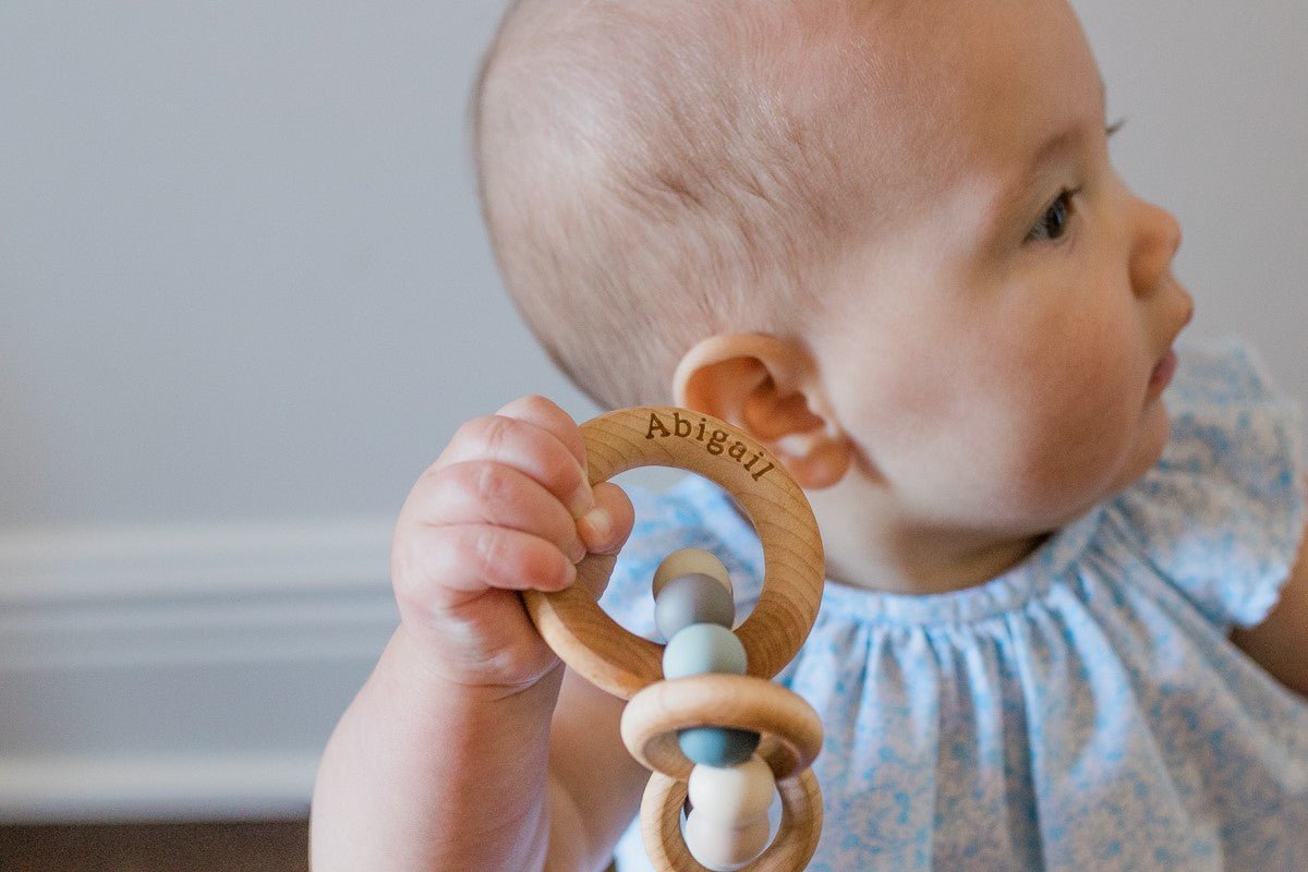 Bannor Saturn Ring Wooden Baby Teether