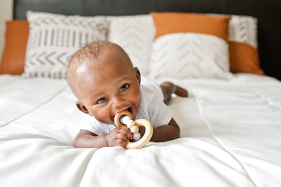 Bannor Saturn Ring Wooden Baby Teether