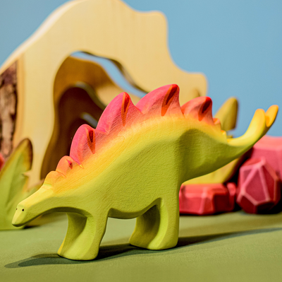 Bumbu Stegosaurus and Baby Stegosaurus Set