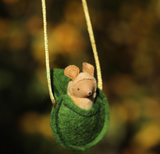 Fairyshadow Critter Necklace, Tan Mouse · view 3
